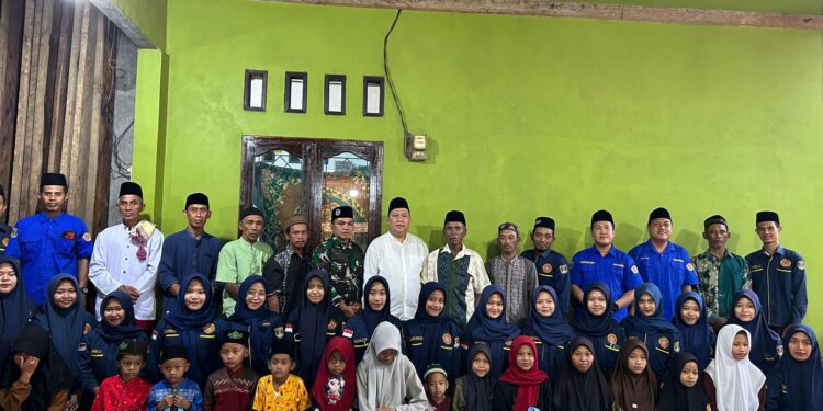 Karang Taruna Tunas Muda Beri Santunan Anak Yatim, Elsan Tomi : Semoga Semangat Positif ini Menular ke Wilayah Lain
