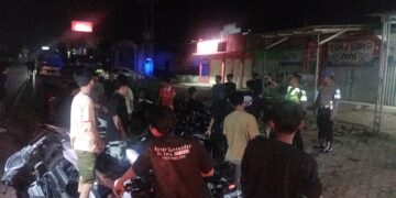 Aksi Balap Liar Resahkan Warga Bandar Agung, Polres Lamteng Amankan 59 Unit Motor