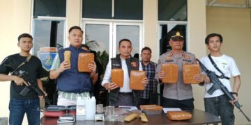 Dalam Dua Pekan, Sat Res Narkoba Polres Lamteng Berhasil Tangkap 6 Bandar Narkoba dari 3 Kabupaten