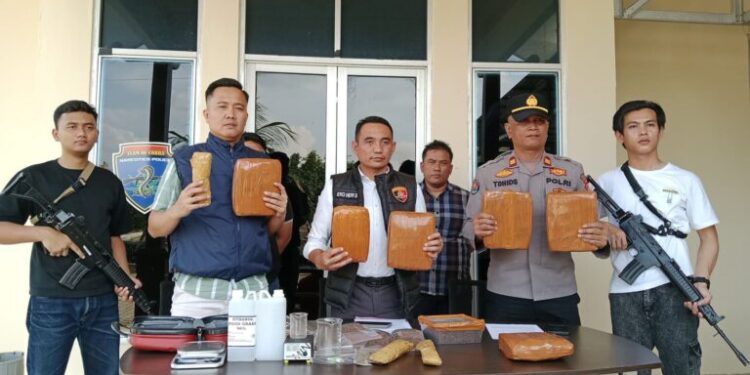 Dalam Dua Pekan, Sat Res Narkoba Polres Lamteng Berhasil Tangkap 6 Bandar Narkoba dari 3 Kabupaten