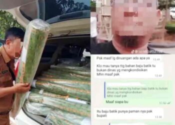 Diduga Proyek Praktik Jual Beli  Seragam Batik Sekolah di Dalangi Yang Mengaku Paman Bupati Lamteng