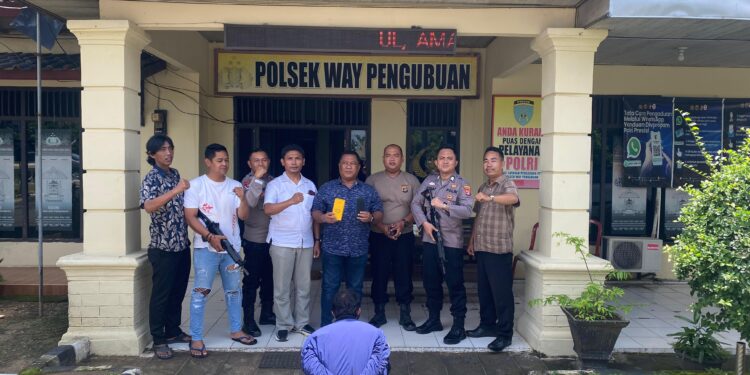 Curat di Lempuyang Bandar, Polisi Tangkap Tersangka di PT GGP Wilayah Terbanggi Besar